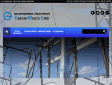 Tablet Screenshot of gaetanmarcil.com